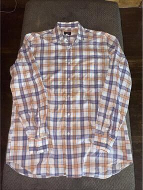 Paul And Shark Yachting Button Down Shirt Men’s Large Made In Italy EUC